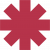 Dark red asterisk